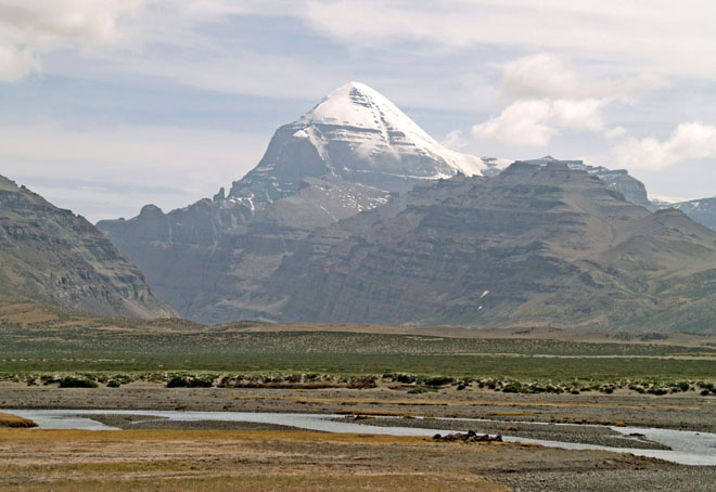 Mt. Kailas from the highway