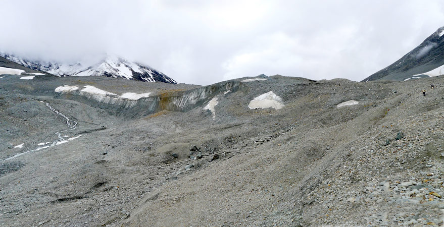 Shingo La as seen from the Zanskar side