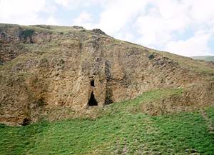 rock-cut ancient Ossetian tower