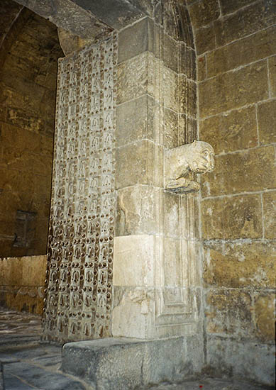 one of inner gates inside the tower